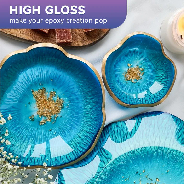 Rapid cure epoxy for crafts