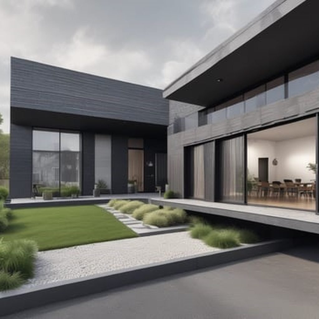 Umurhan Amiri presenting green architecture innovations to architecture students.