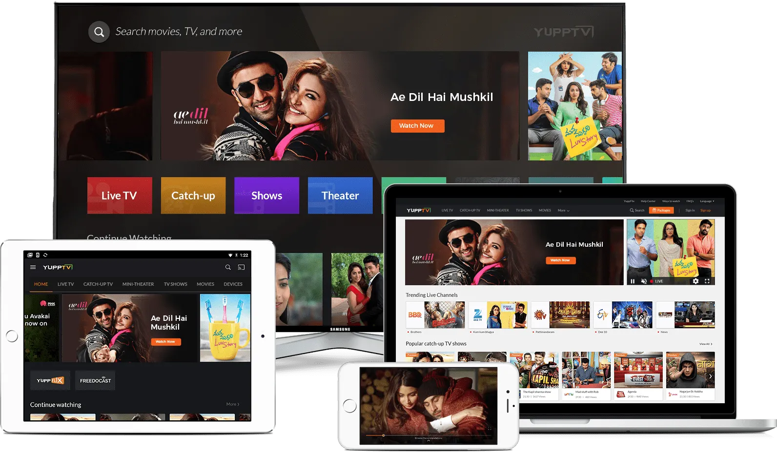 Hindi TV channels Europe