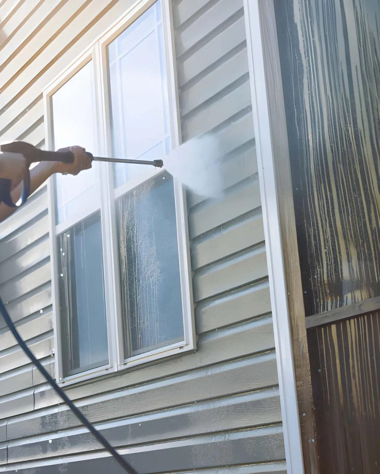 high rise pressure washing Vancouver
